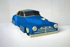 Lowrider car - 3d Papercraft Product Image 5