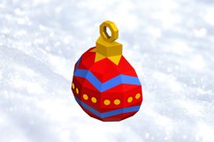 Christmas Bauble - 3d Papercraft Product Image 2