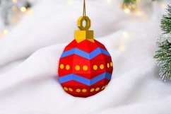 Christmas Bauble - 3d Papercraft Product Image 3