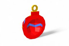 Christmas Bauble - 3d Papercraft Product Image 4