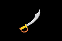 Dagger sword - 3d papercraft Product Image 1