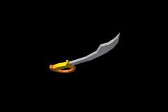 Dagger sword - 3d papercraft Product Image 2
