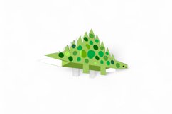 Dinosaur favor - 3d Papercraft Product Image 2