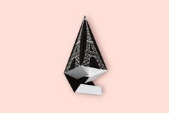 Eiffel tower favor - 3d papercraft Product Image 4
