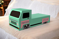 Flatbed Van favor - 3d papercraft Product Image 2
