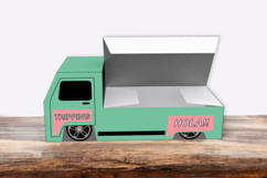 Flatbed Van favor - 3d papercraft Product Image 4