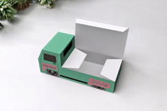 Flatbed Van favor - 3d papercraft Product Image 6