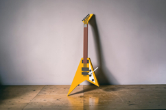 Flying guitar- 3d papercraft Product Image 1