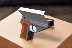 Gun favor - 3d papercraft Product Image 3