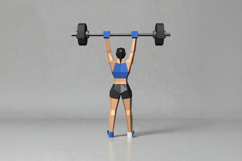 Fit girl - 3d papercraft Product Image 6