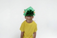 Mosasaurus Mask - 3d papercraft Product Image 5