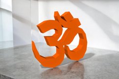 Om Wall art - 3d Papercraft Product Image 5