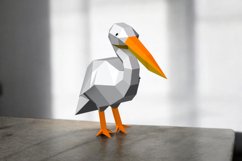 Pelican bird - 3d papercraft Product Image 2