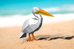 Pelican bird - 3d papercraft Product Image 3