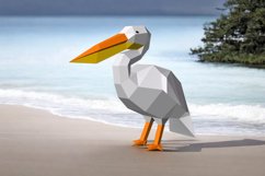 Pelican bird - 3d papercraft Product Image 1