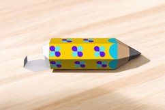 Pencil favor - 3d Papercraft Product Image 5