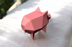 Pig favor- 3d papercraft Product Image 5