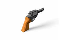 Revolver toy - 3d papercraft Product Image 4