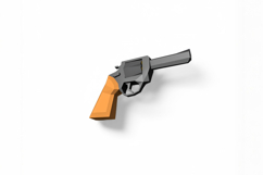 Revolver toy - 3d papercraft Product Image 5