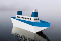 Sea Ship - 3d papercraft Product Image 3