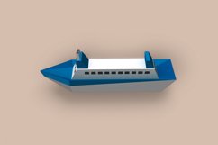 Sea Ship - 3d papercraft Product Image 4