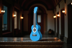 Ukulele - 3d papercraft Product Image 2