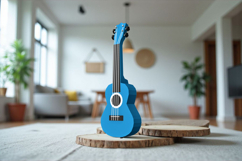 Ukulele - 3d papercraft Product Image 3