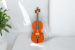 Violin wall art - 3d papercraft Product Image 2