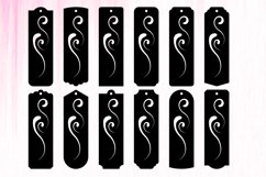 Paper Cut Bookmarks Template | Bookmarks SVG Product Image 2