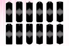 Paper Cut Bookmarks Template | Papercut Bookmarks SVG Product Image 2