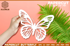Papercut Butterfly Design, Butterfly SVG Cut File Bundle Product Image 4