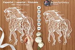 papercut horse