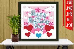 Mothers Day Layered Papercut 7 Svg Eps Ai Png Pdf Product Image 1