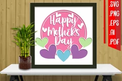 Mothers Day Layered Papercut 10 Svg Eps Ai Png Pdf Product Image 1