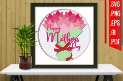 Mothers Day Layered Papercut 9 Svg Eps Ai Png Pdf Product Image 1