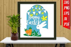 Easter Layered Papercut 6 svg eps png ai pdf Product Image 1