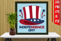 4th of July Layered Papercut 10 Svg Eps Ai Png Pdf Product Image 1