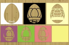 Family Layered Papercut 2 svg eps png ai pdf Product Image 2