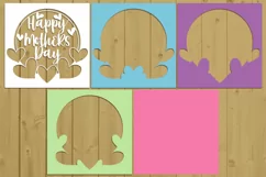 Mothers Day Layered Papercut 10 Svg Eps Ai Png Pdf Product Image 2