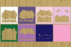 Birthday Layered Papercut 14 Svg Eps Ai Png Pdf Product Image 2
