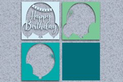 Birthday layered papercut 6 Product Image 2