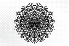 Papercut Round Mandala Designs, Paper Cut Mandala SVG Product Image 2