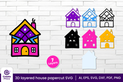 papercut-whimsical-3d svg-3d layered-cute house svg-hut svg-home-house papercut file