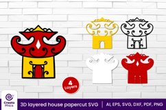 papercut-whimsical-3d svg-3d layered-cute house svg-hut svg-home-house papercut file