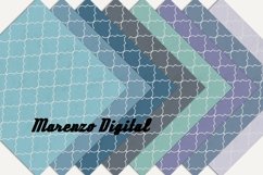 Arabesque Tile Digital Papers Product Image 2