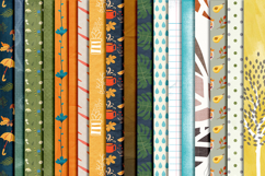 Hello Autumn digital scrapbook papers, digital clip art, pat Product Image 3