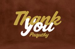 Paquthy Bold Script Font Product Image 7