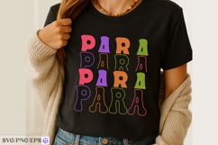Para SVG, Paraprofessional Shirt Design for Special Product Image 3