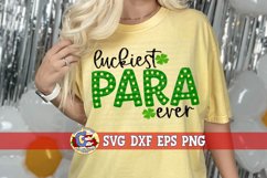 Luckiest Para Ever SVG DXF EPS PNG Product Image 1