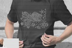 Paradise Fish cutting file SVG DXF Product Image 6